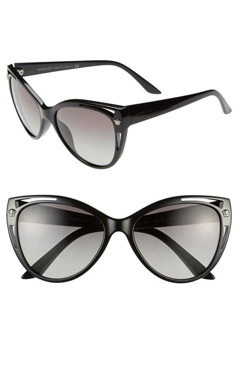 versace pop chic 57mm cat eye sunglasses